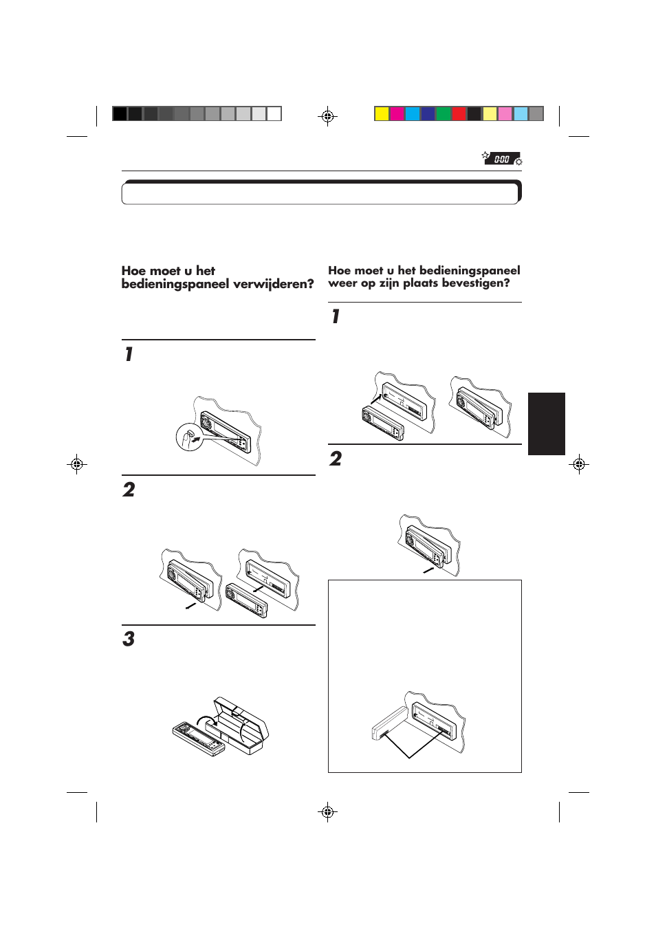 Bedieningspaneel verwijderen | JVC KD-MX2800R User Manual | Page 191 / 202