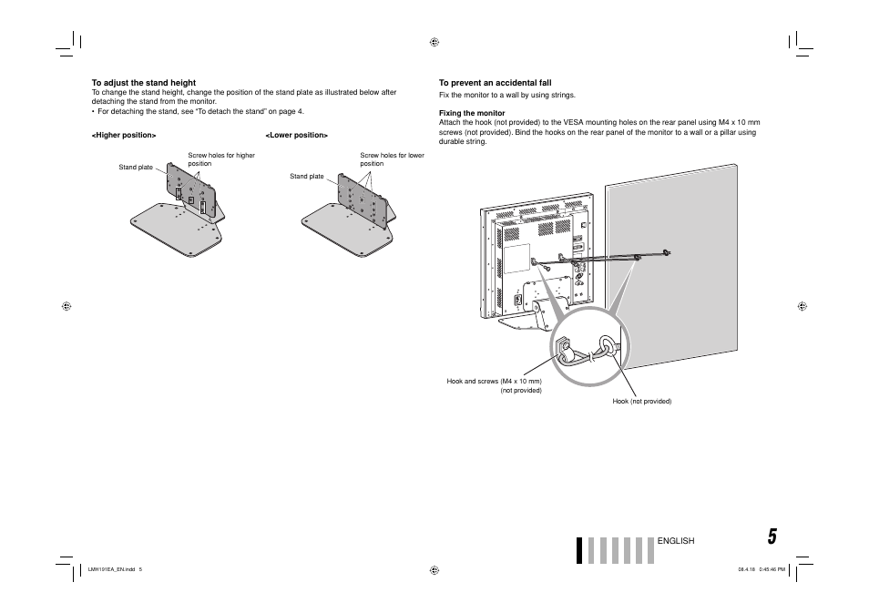 JVC LM-H191 User Manual | Page 6 / 18