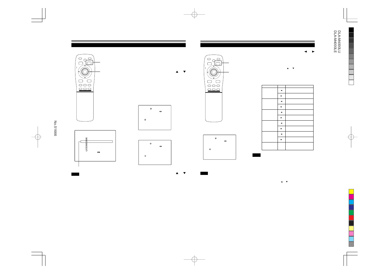Lens lock unlock | JVC DLA-M4000LU User Manual | Page 20 / 44