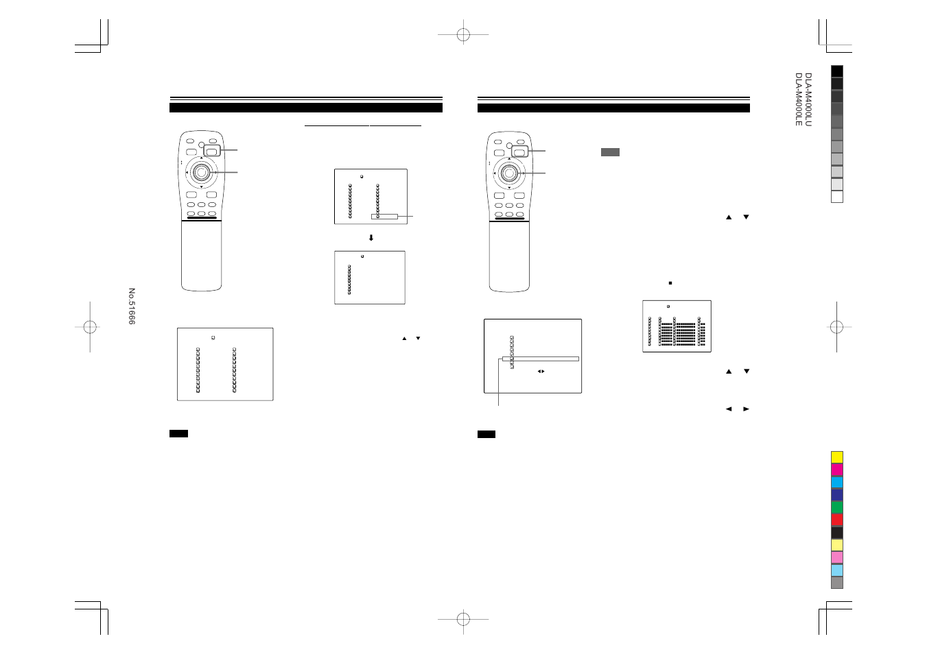 Lens lock unlock | JVC DLA-M4000LU User Manual | Page 24 / 44