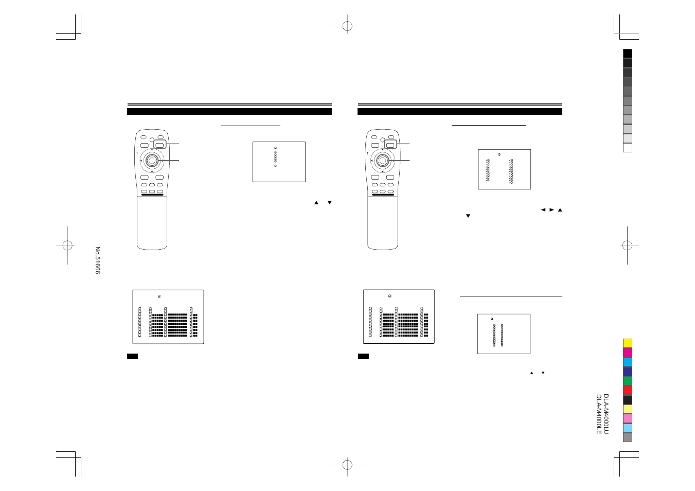 Lens lock unlock | JVC DLA-M4000LU User Manual | Page 25 / 44
