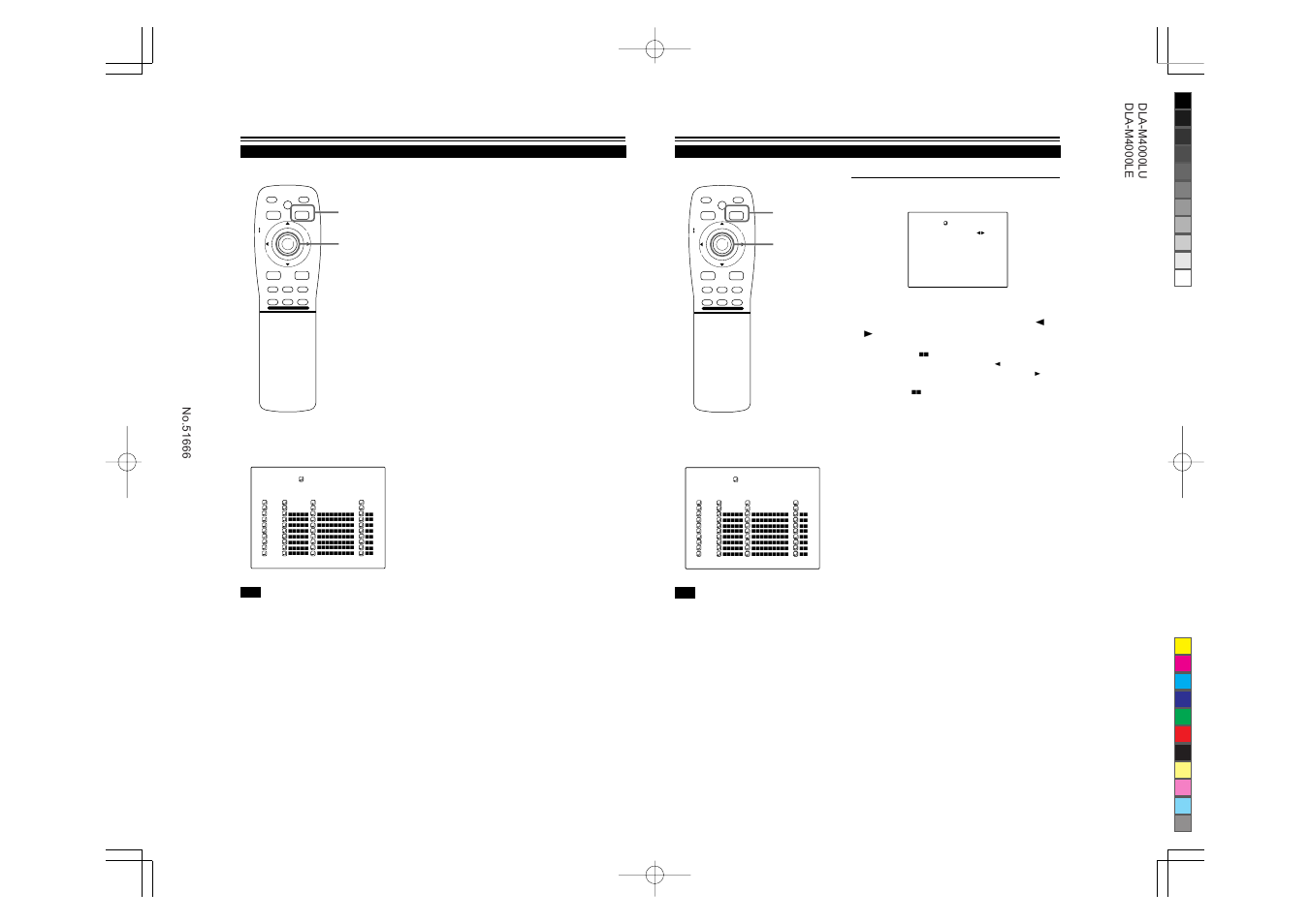 Lens lock unlock | JVC DLA-M4000LU User Manual | Page 26 / 44