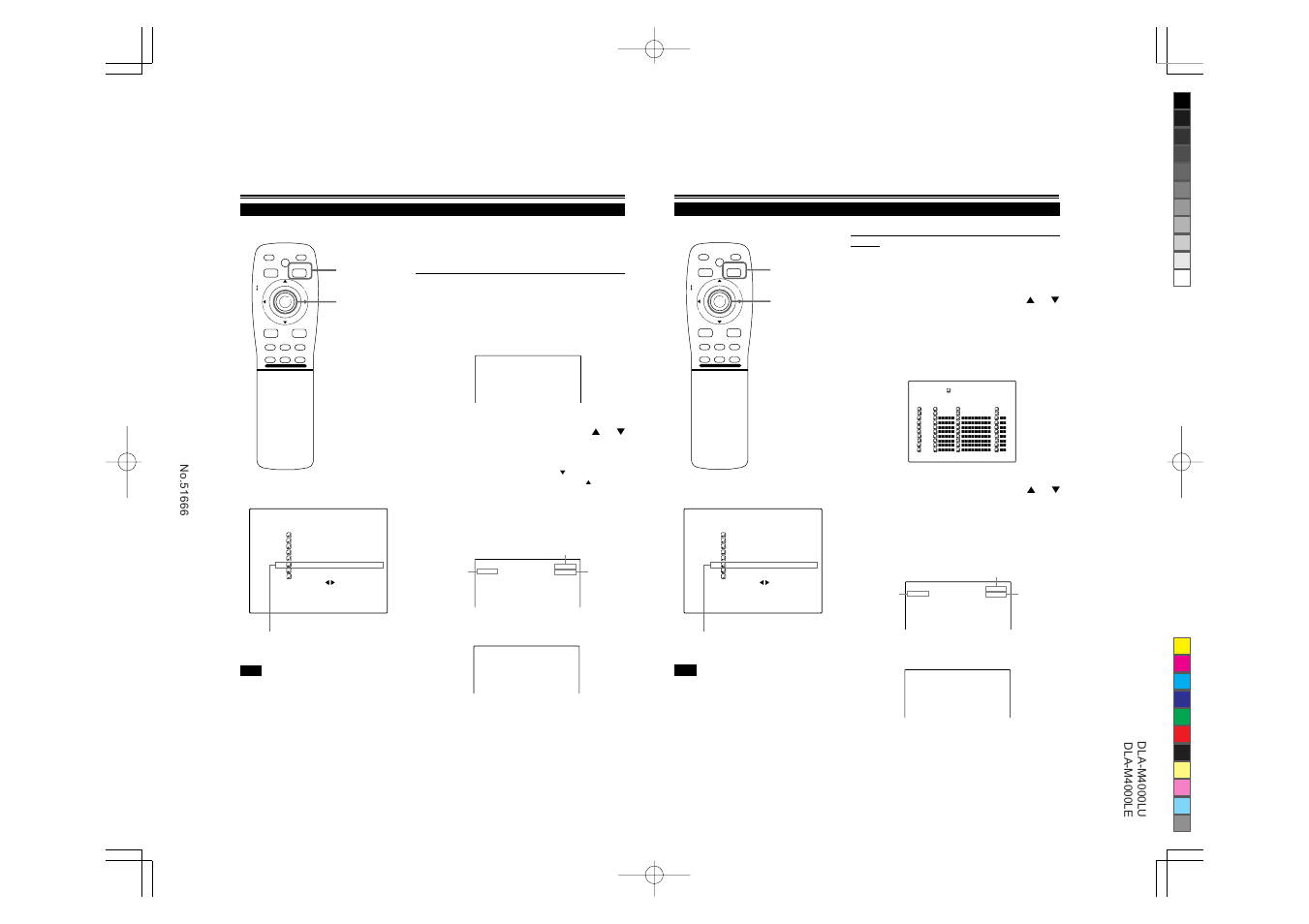 Lens lock unlock | JVC DLA-M4000LU User Manual | Page 27 / 44