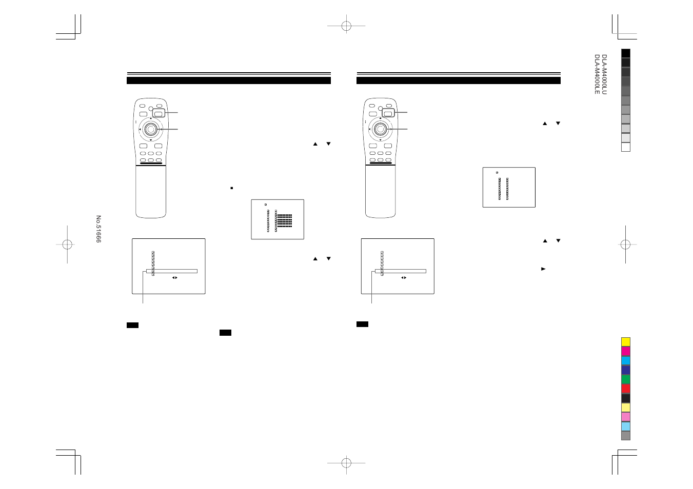 Lens lock unlock | JVC DLA-M4000LU User Manual | Page 28 / 44