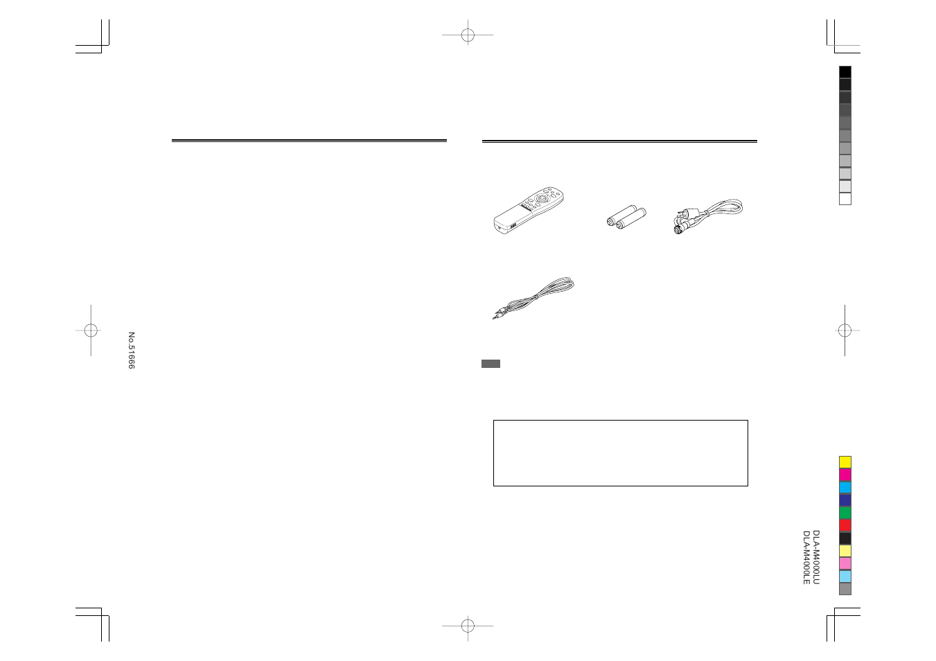 JVC DLA-M4000LU User Manual | Page 3 / 44