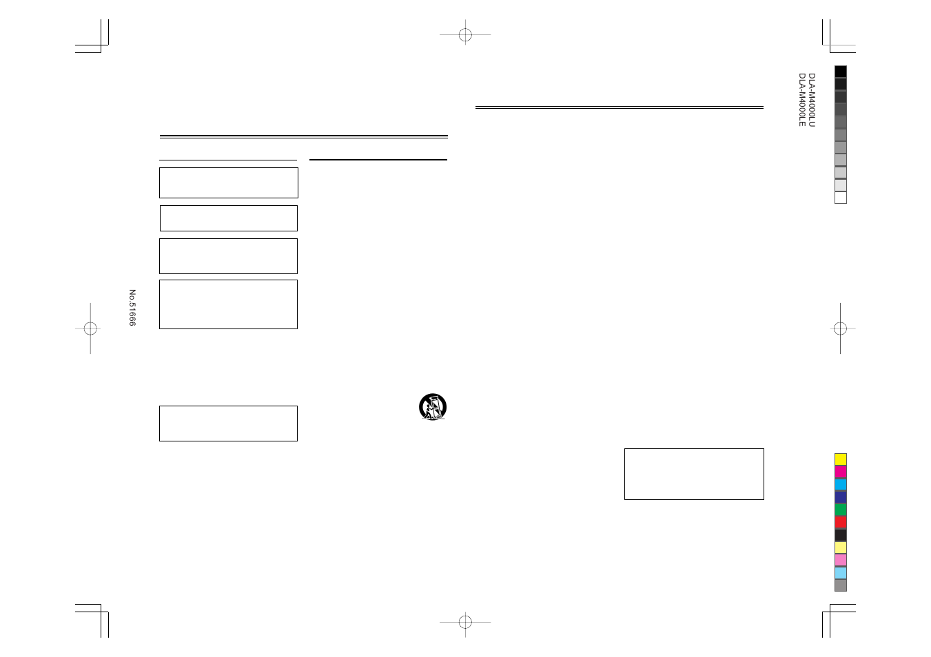 Safety precautions, Important safeguards, Important information | JVC DLA-M4000LU User Manual | Page 36 / 44