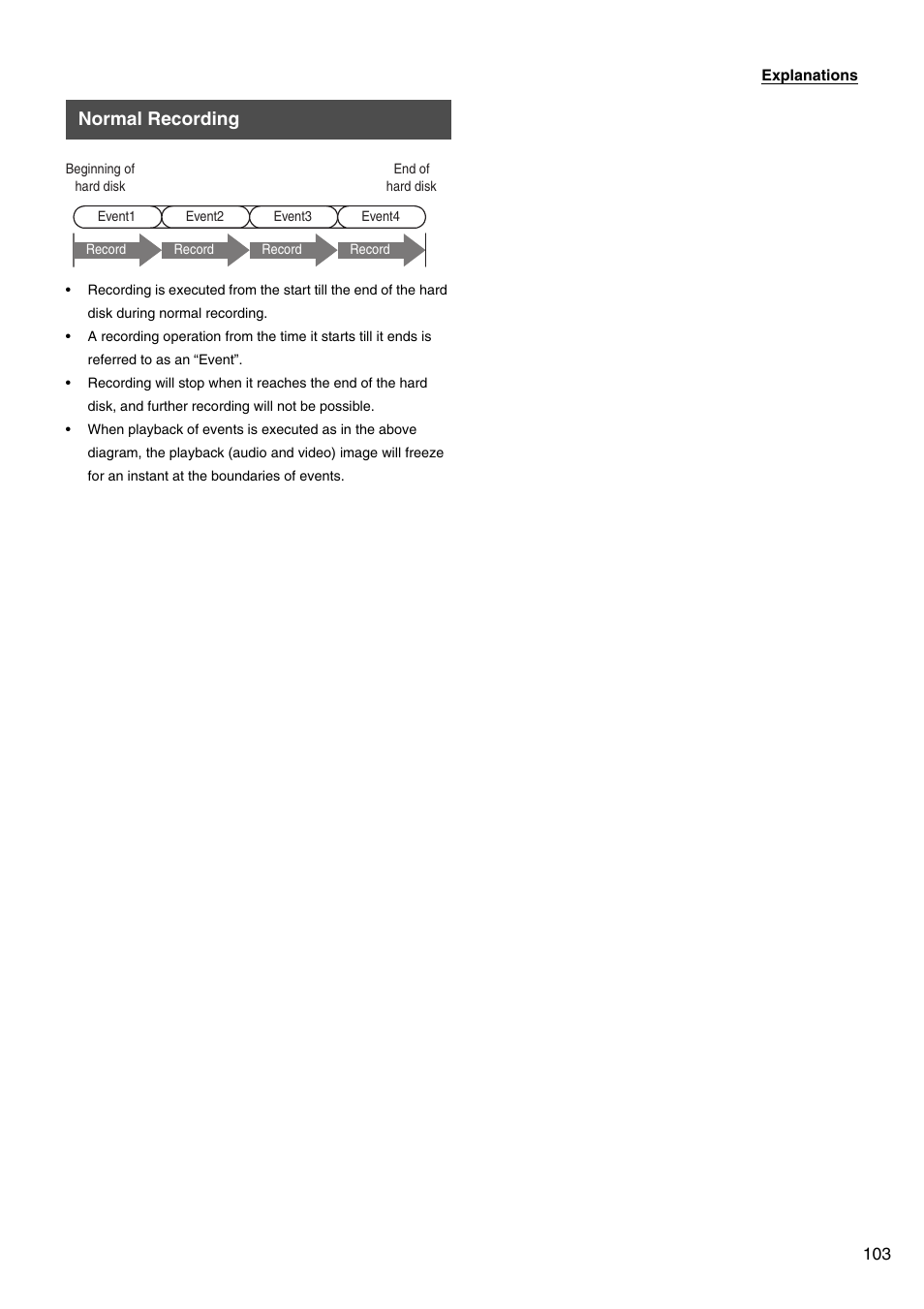 Normal recording | JVC VR-509E User Manual | Page 103 / 128