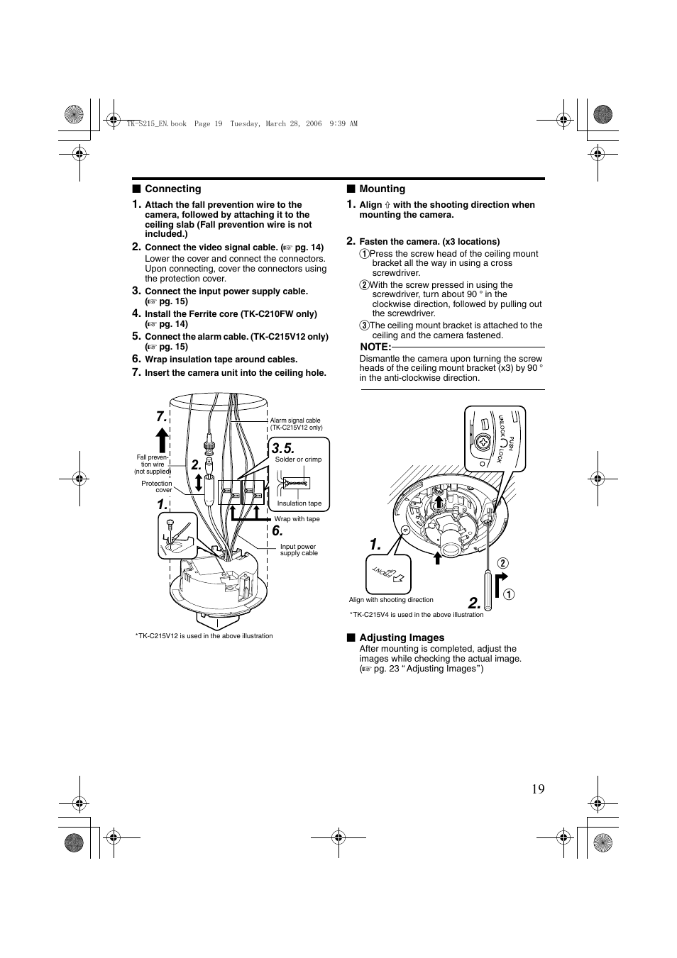 JVC TK-C210FW User Manual | Page 19 / 32