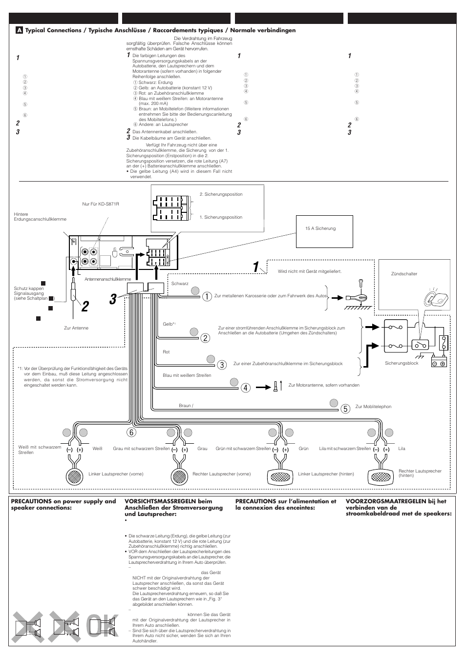 JVC KD-S721R  EN User Manual | Page 3 / 4