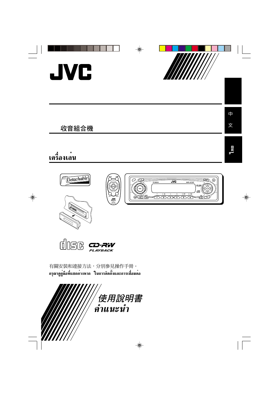 JVC KD-S795 User Manual | 25 pages