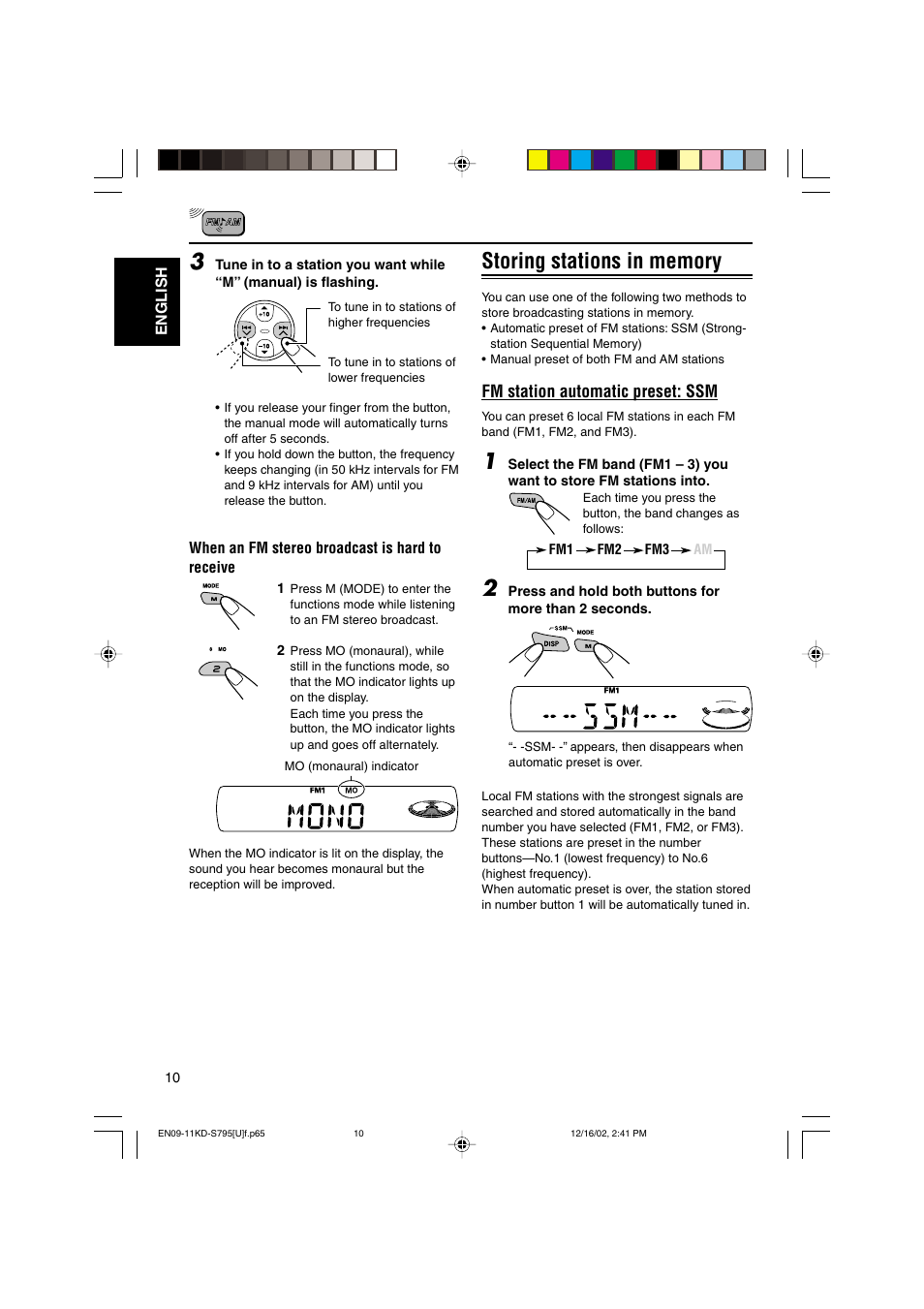 JVC KD-S795 User Manual | Page 10 / 25