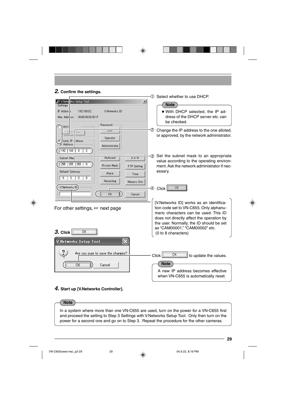 JVC VN-C655U User Manual | Page 29 / 40