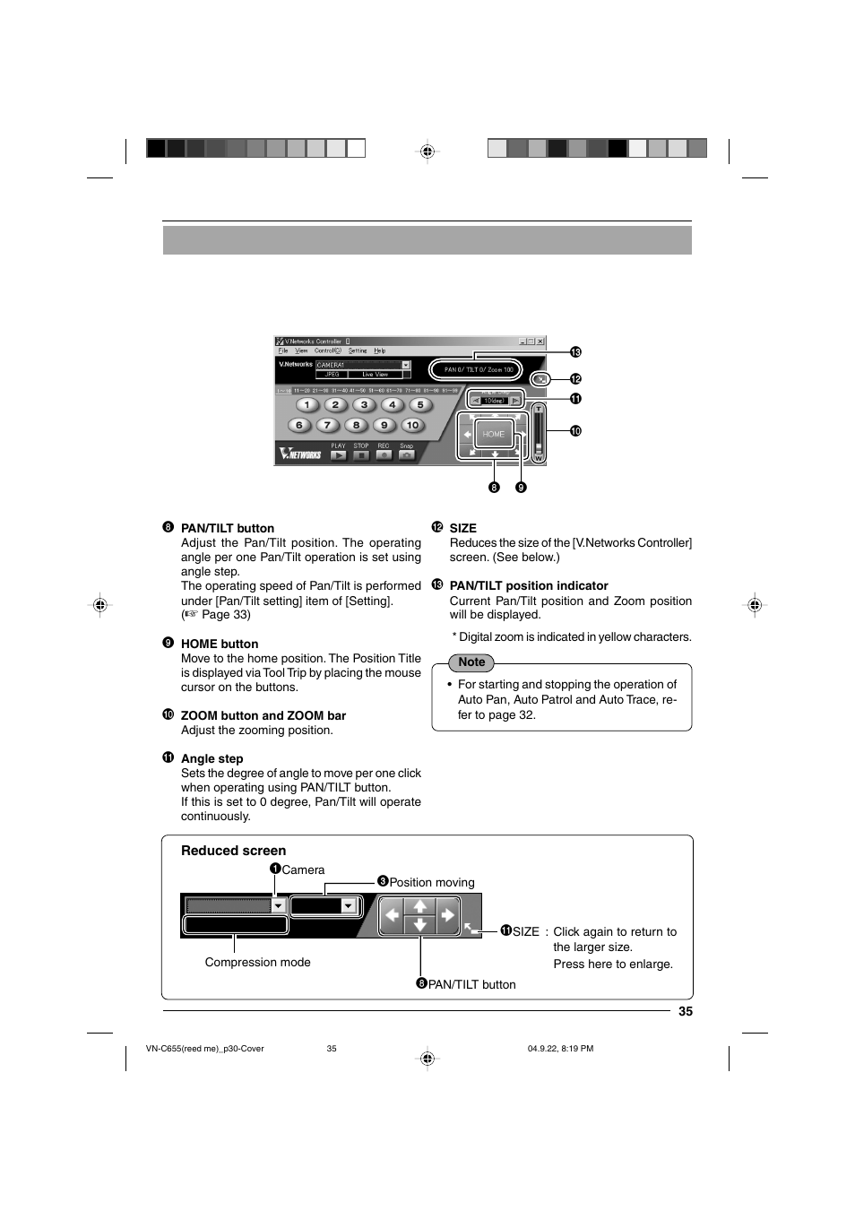 JVC VN-C655U User Manual | Page 35 / 40