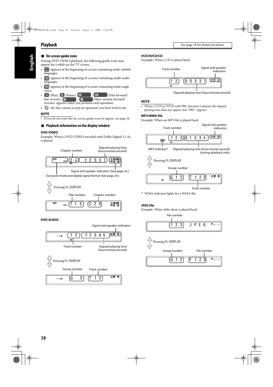 Playback | JVC TH-C90 User Manual | Page 116 / 138