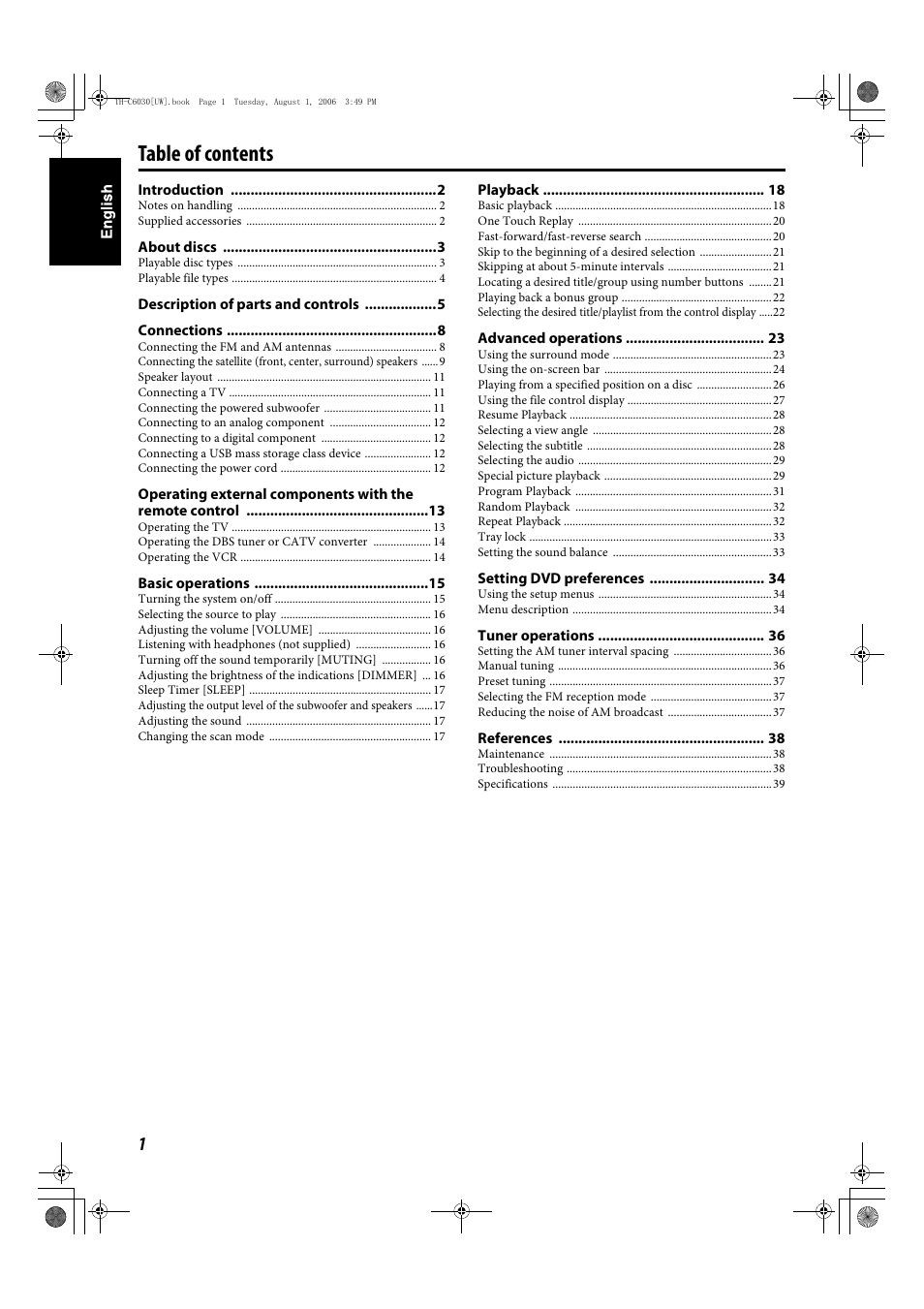 JVC TH-C90 User Manual | Page 98 / 138