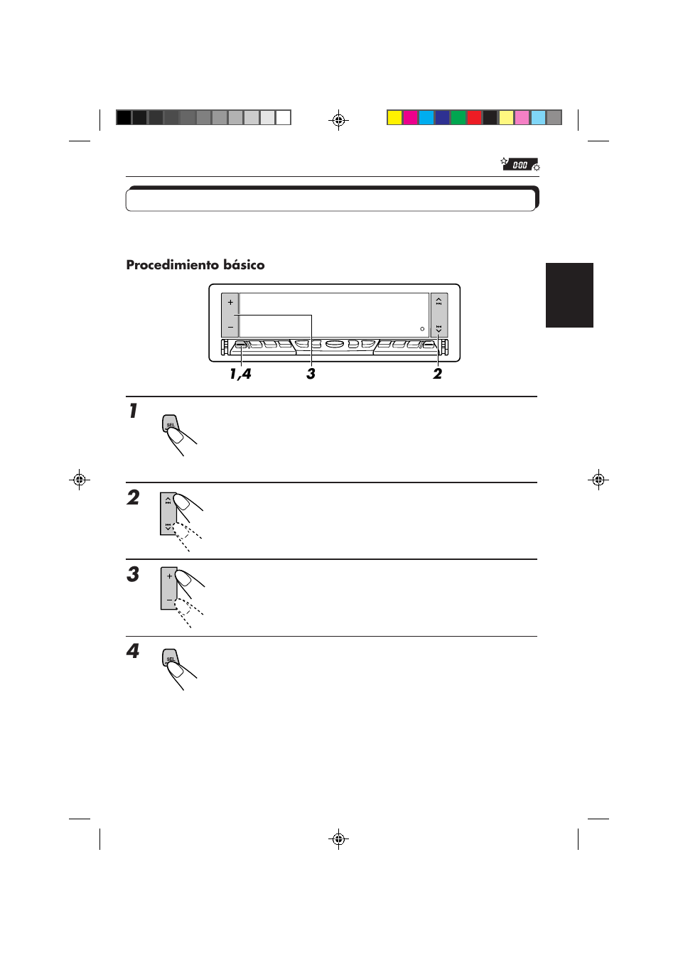 Cambio de los ajustes generales (psm) | JVC KD-LX50 User Manual | Page 103 / 182