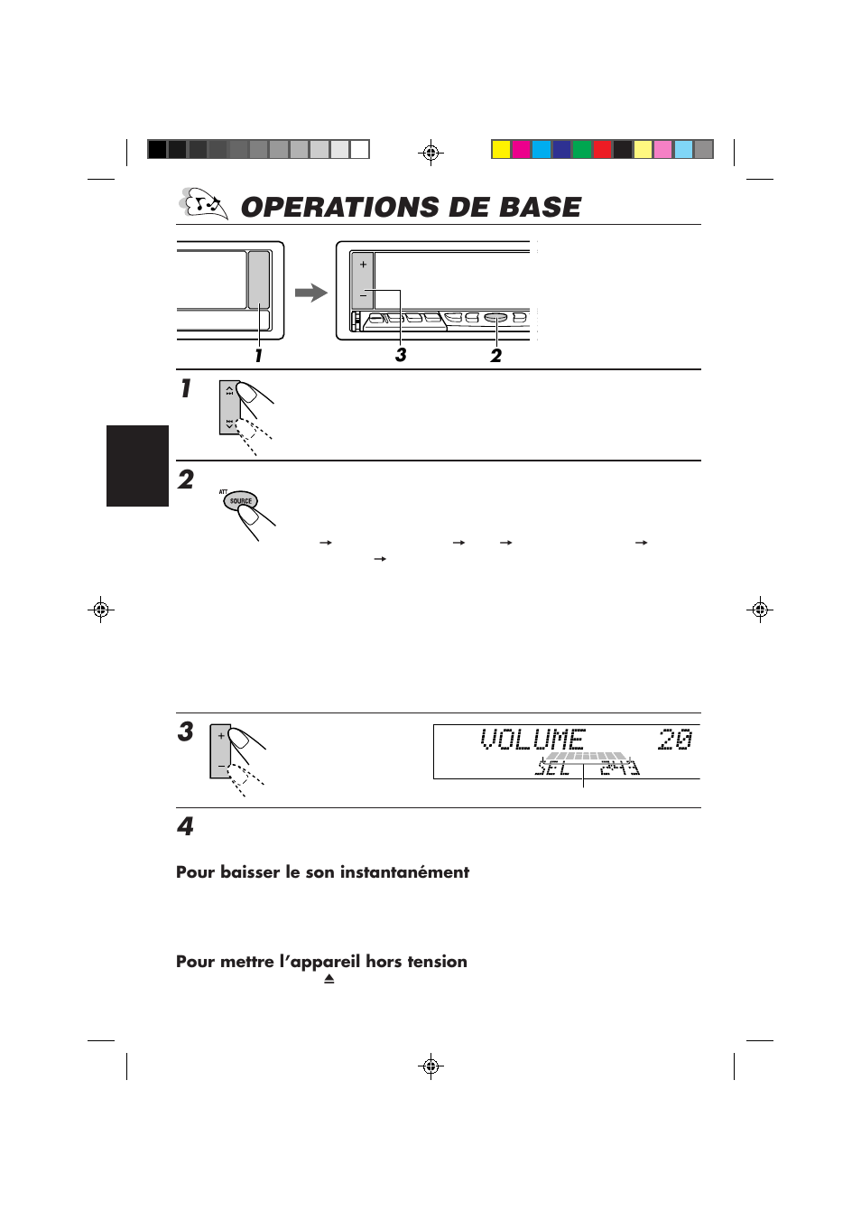 Operations de base | JVC KD-LX50 User Manual | Page 126 / 182