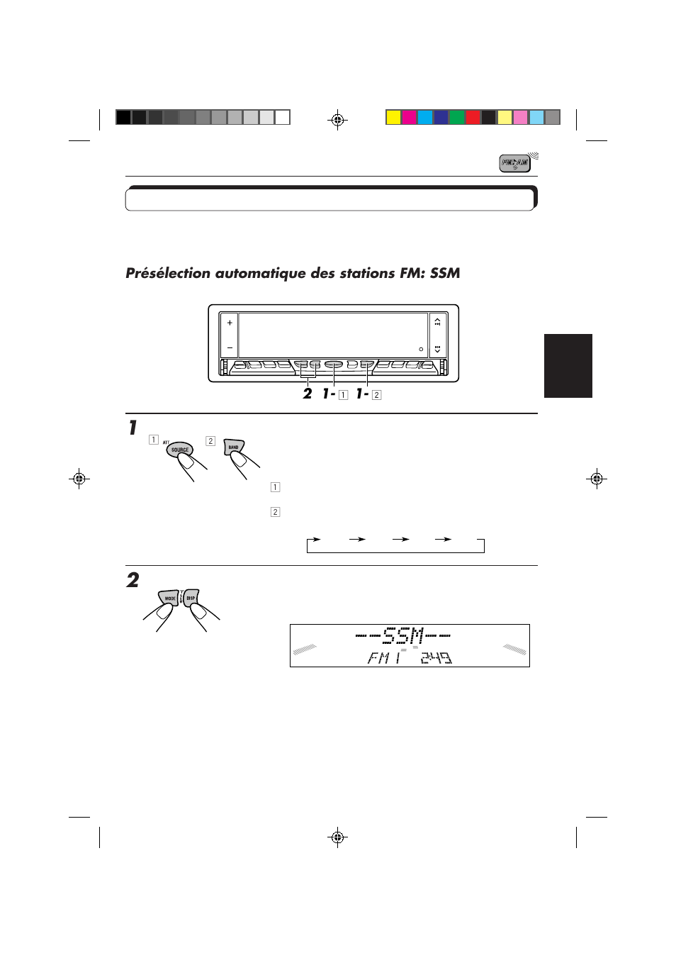 Mémorisation des stations | JVC KD-LX50 User Manual | Page 129 / 182