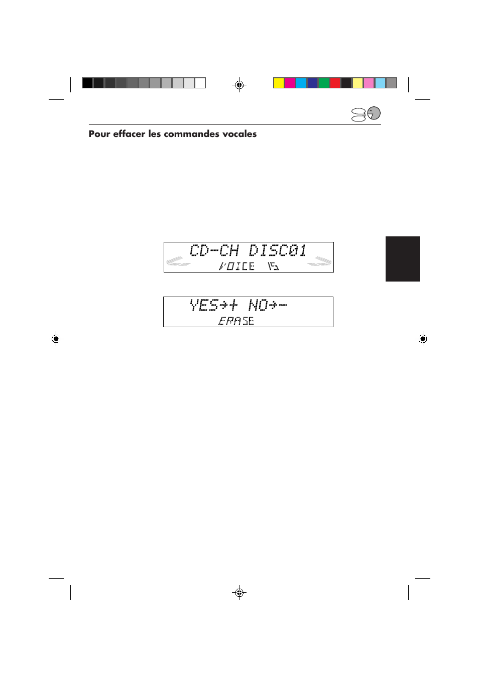 Pour effacer les commandes vocales | JVC KD-LX50 User Manual | Page 157 / 182
