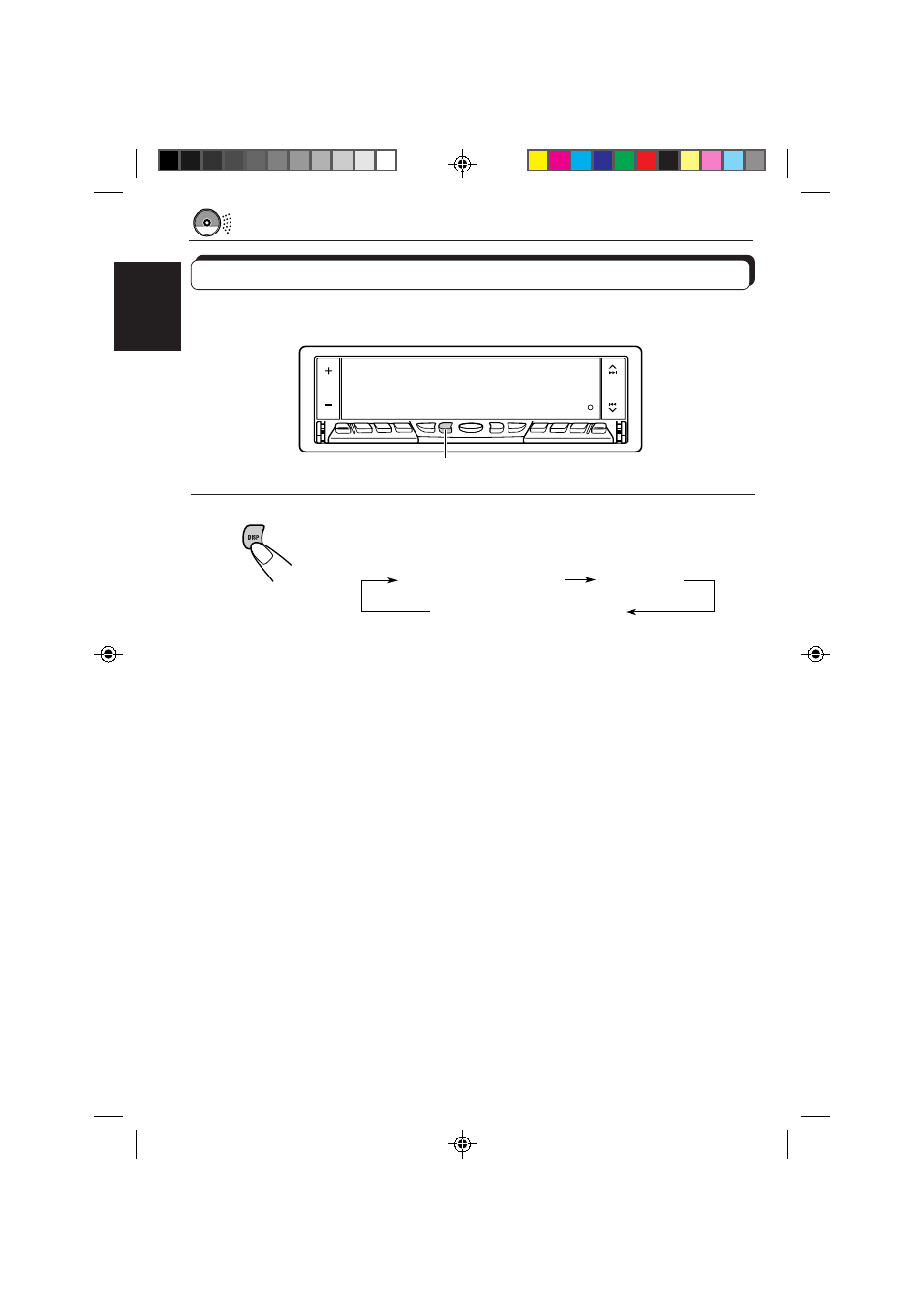 Playing a cd text, Select text display mode while playing a cd text | JVC KD-LX50 User Manual | Page 16 / 182