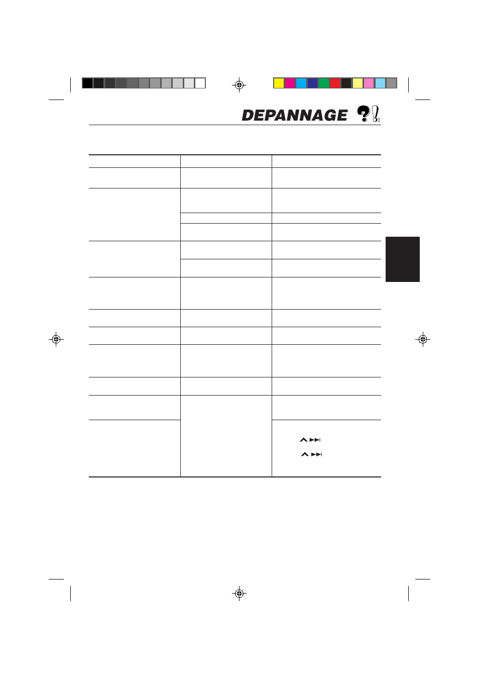 Depannage, Français | JVC KD-LX50 User Manual | Page 179 / 182