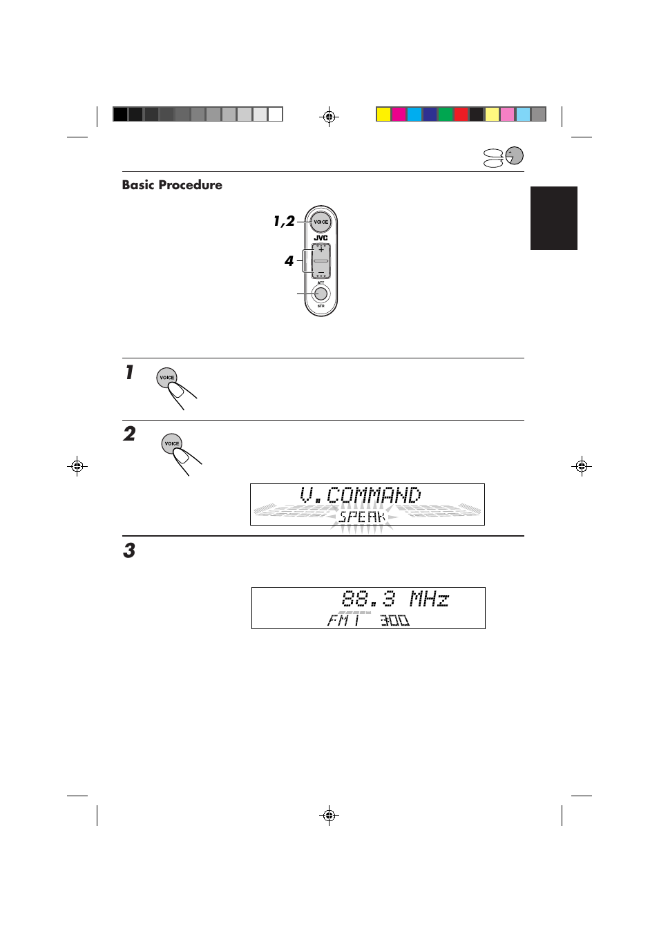 Turn on the power, Activate the voice recognition system | JVC KD-LX50 User Manual | Page 25 / 182