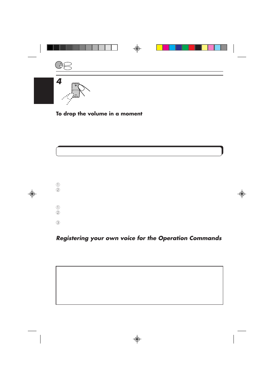 Operating the receiver in the user word mode, Adjust the volume | JVC KD-LX50 User Manual | Page 26 / 182
