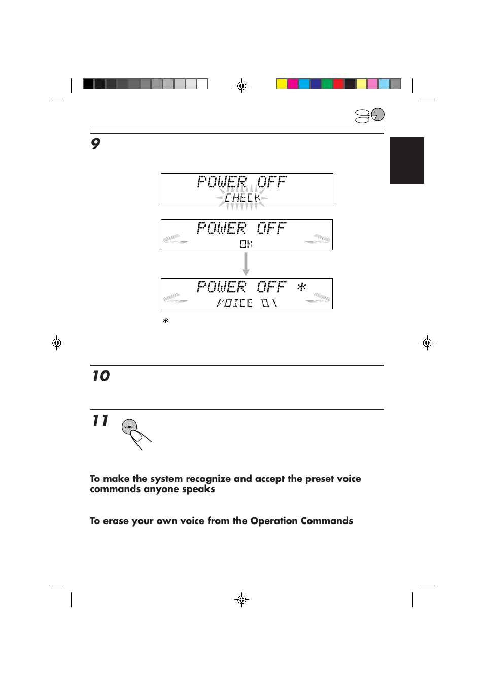 Press and hold voice again to finish the recording | JVC KD-LX50 User Manual | Page 29 / 182