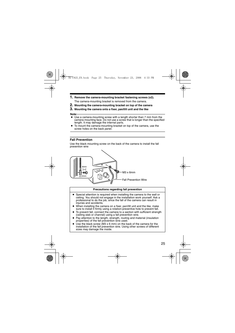JVC TK-C926EG User Manual | Page 25 / 60