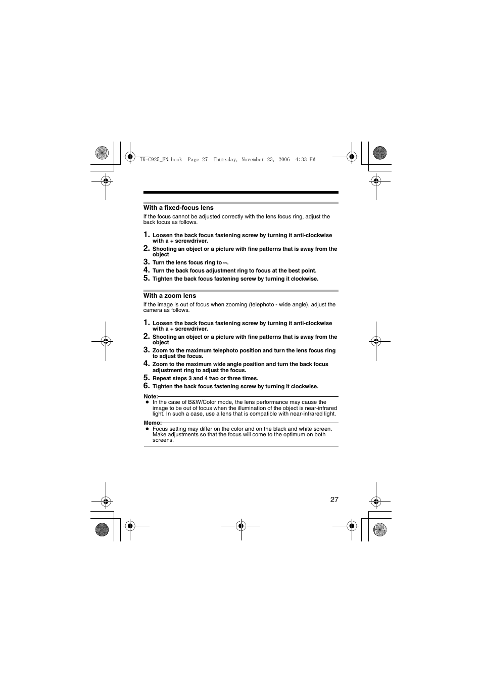 JVC TK-C926EG User Manual | Page 27 / 60