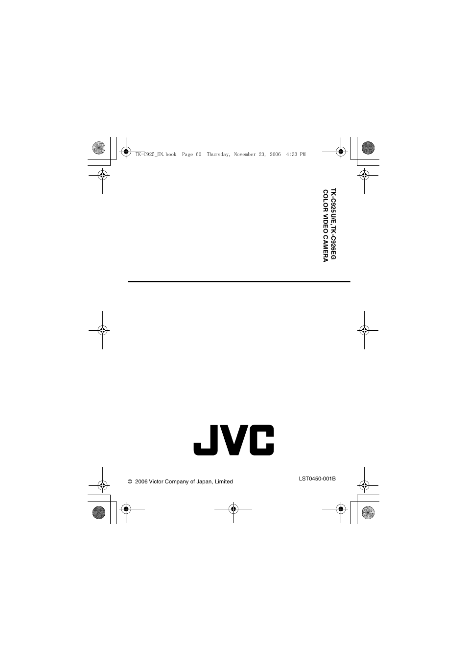 JVC TK-C926EG User Manual | Page 60 / 60