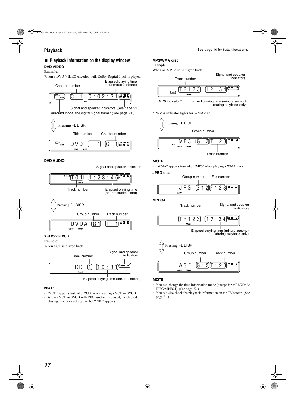 JVC XV-THS3 User Manual | Page 20 / 44