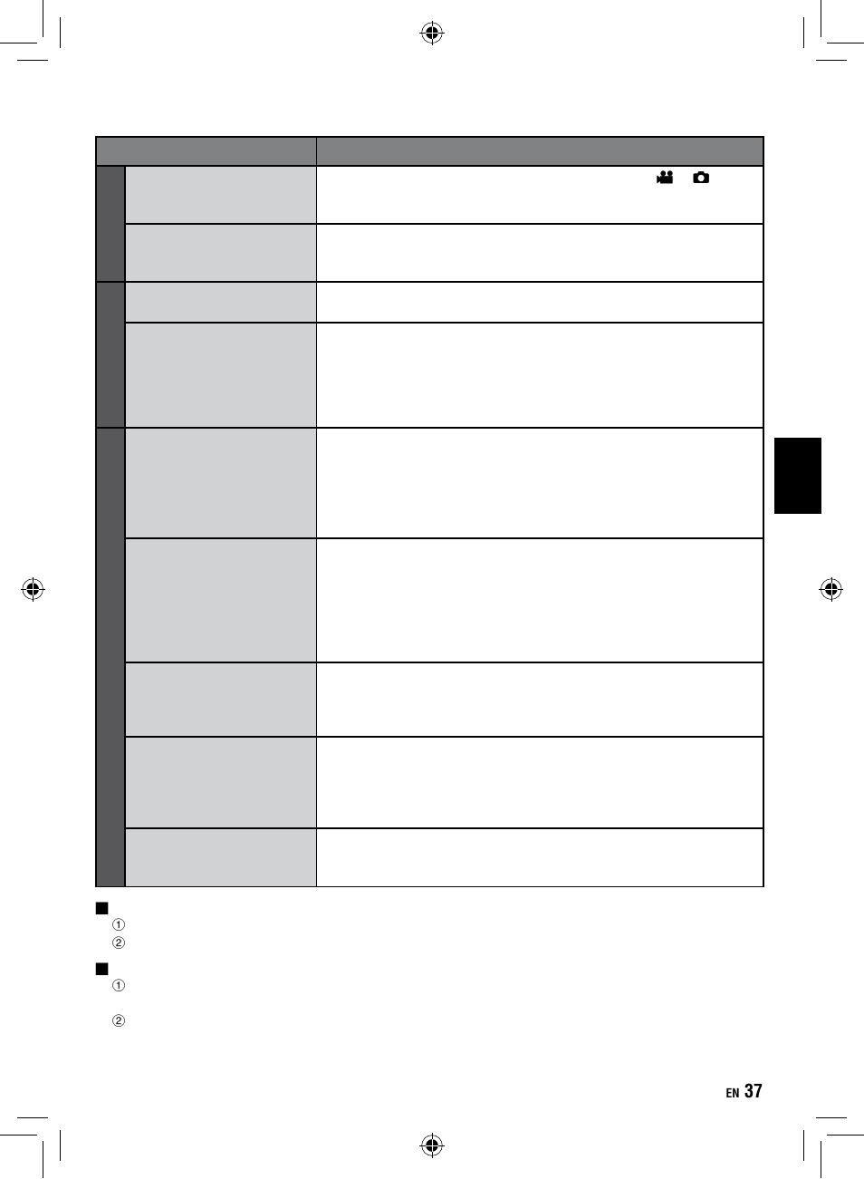 JVC Everio GZ-HM1 User Manual | Page 37 / 44