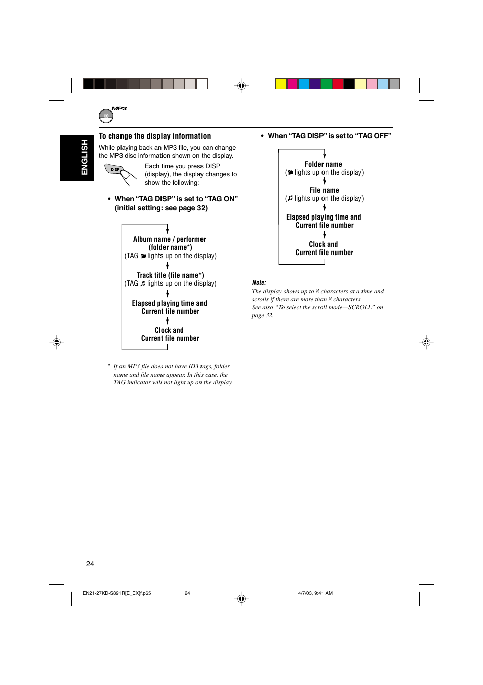 JVC KD-S891R User Manual | Page 24 / 44