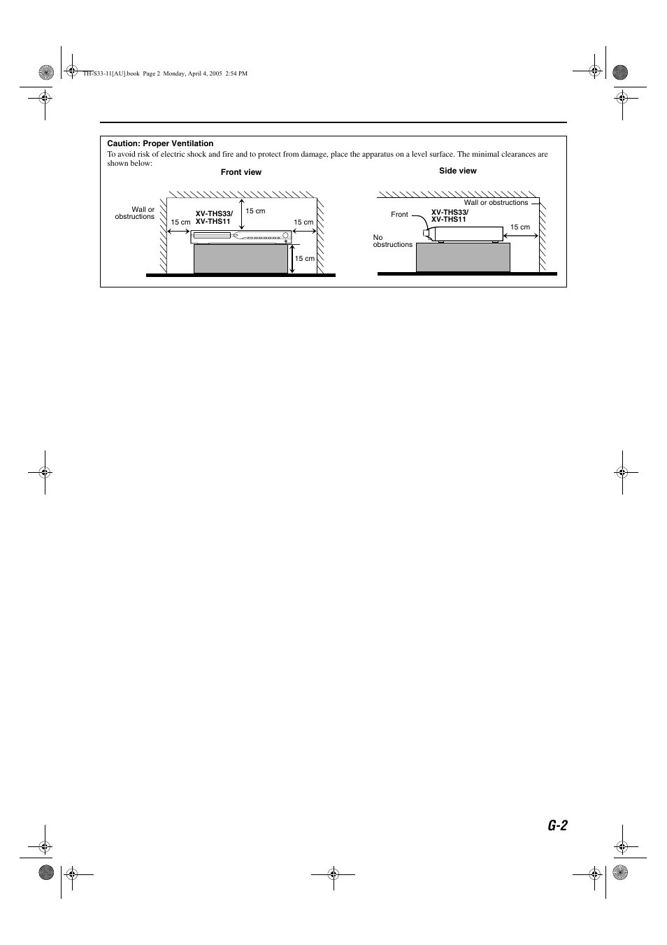 JVC TH-S33 User Manual | Page 3 / 41