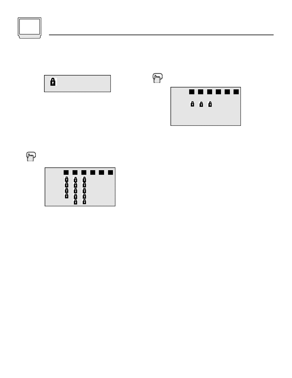 18 v-chip, Set lock code, Accessing v-chip information | JVC C-13110 User Manual | Page 18 / 28