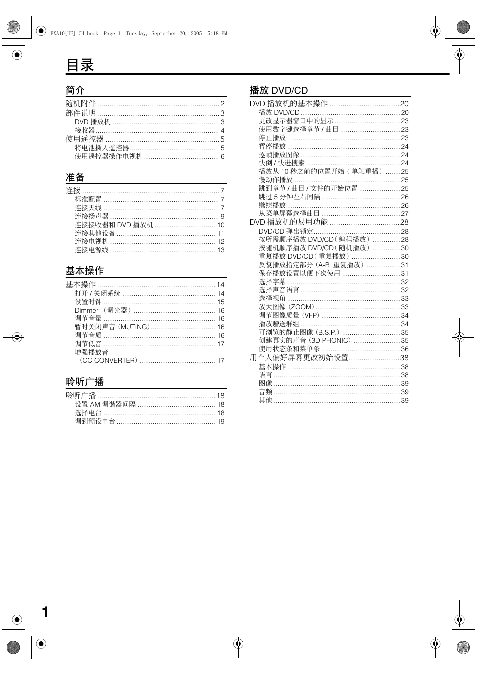 JVC EX-A10 User Manual | Page 4 / 56