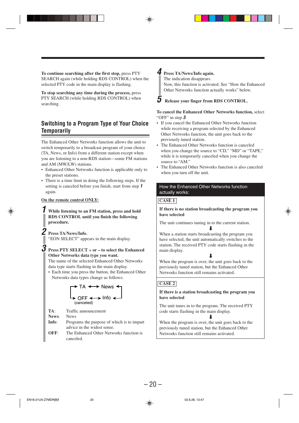 JVC UX-Z7MDR User Manual | Page 25 / 78