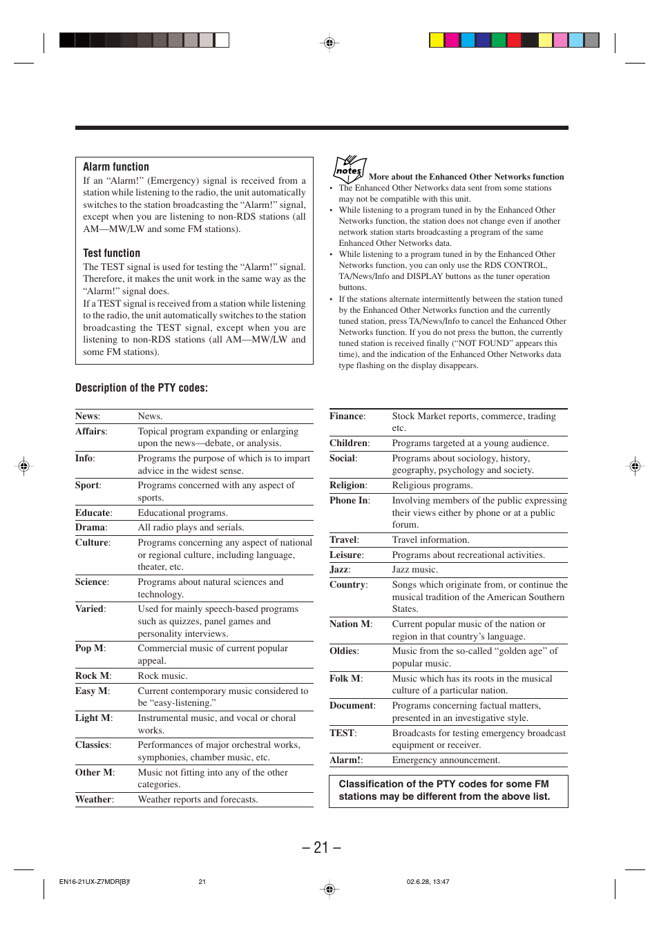 JVC UX-Z7MDR User Manual | Page 26 / 78