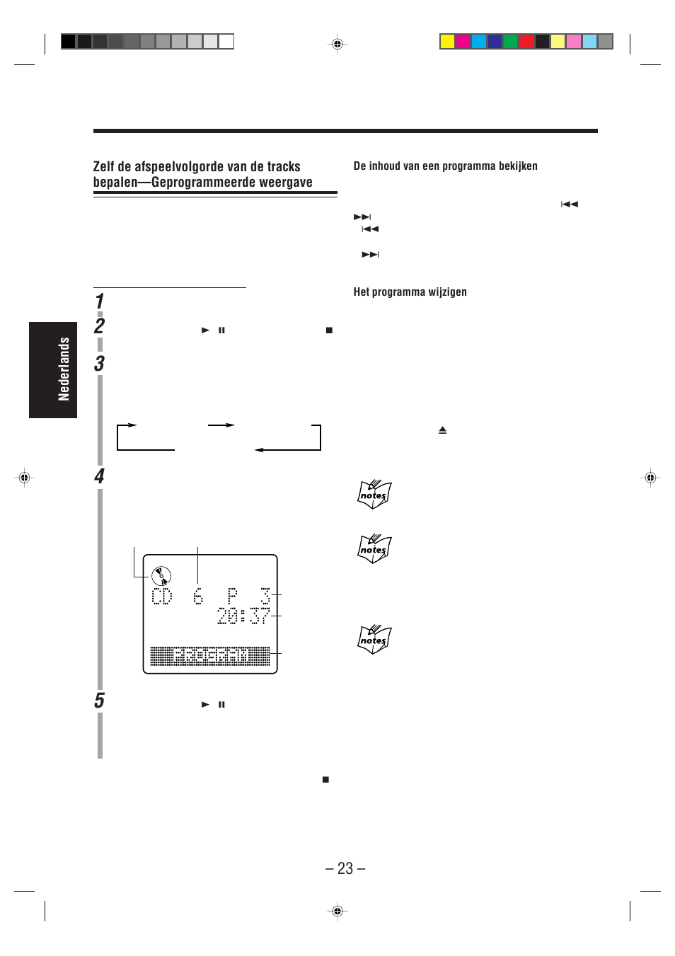 Nederlands | JVC UX-A52R User Manual | Page 28 / 48