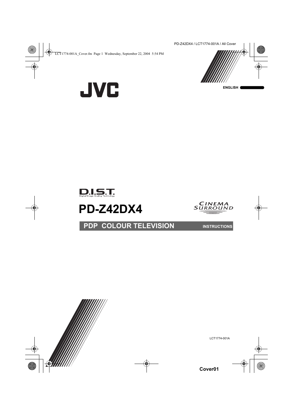 JVC PD-Z42DX4 User Manual | 54 pages