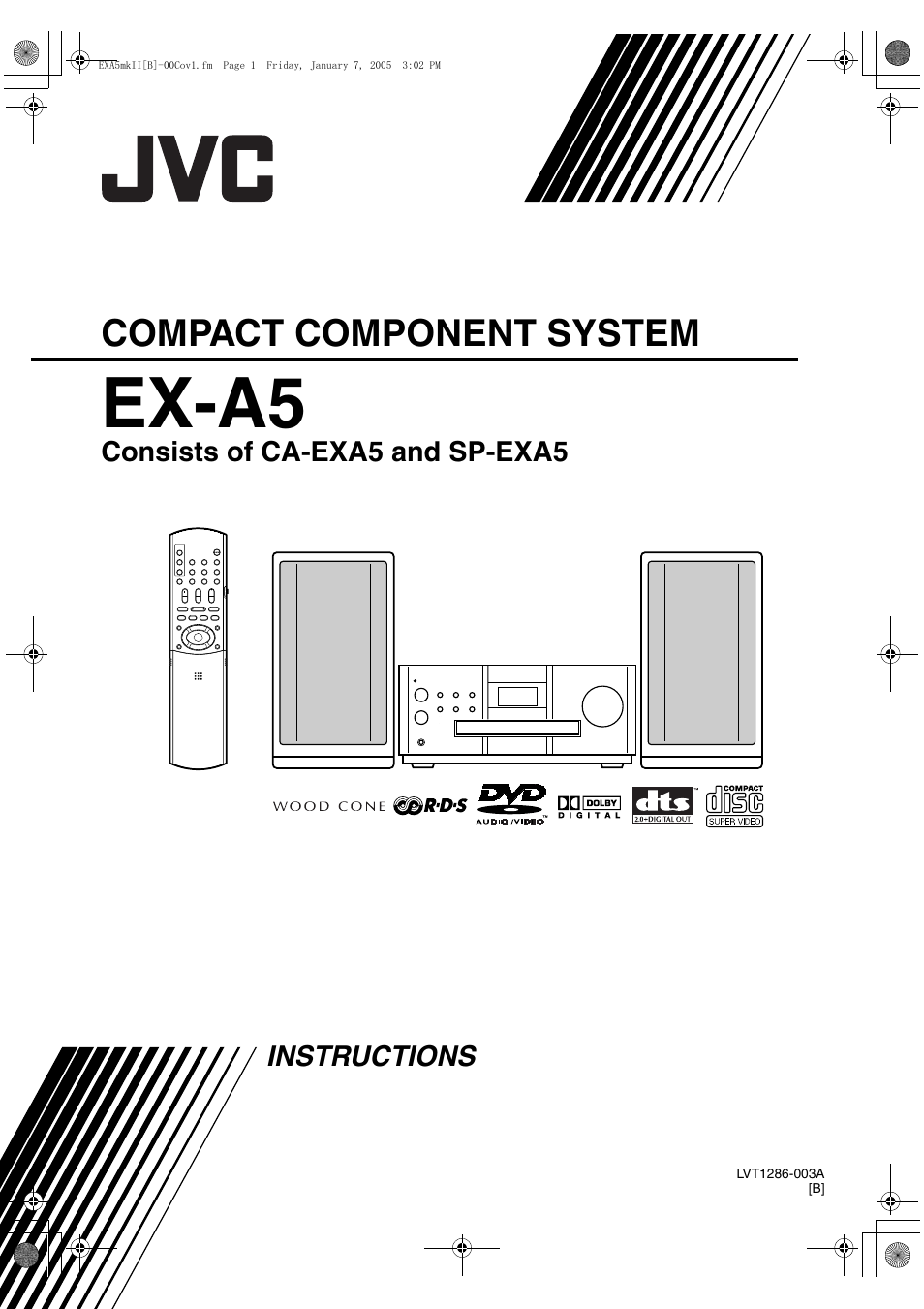 JVC EX-A5 User Manual | 47 pages