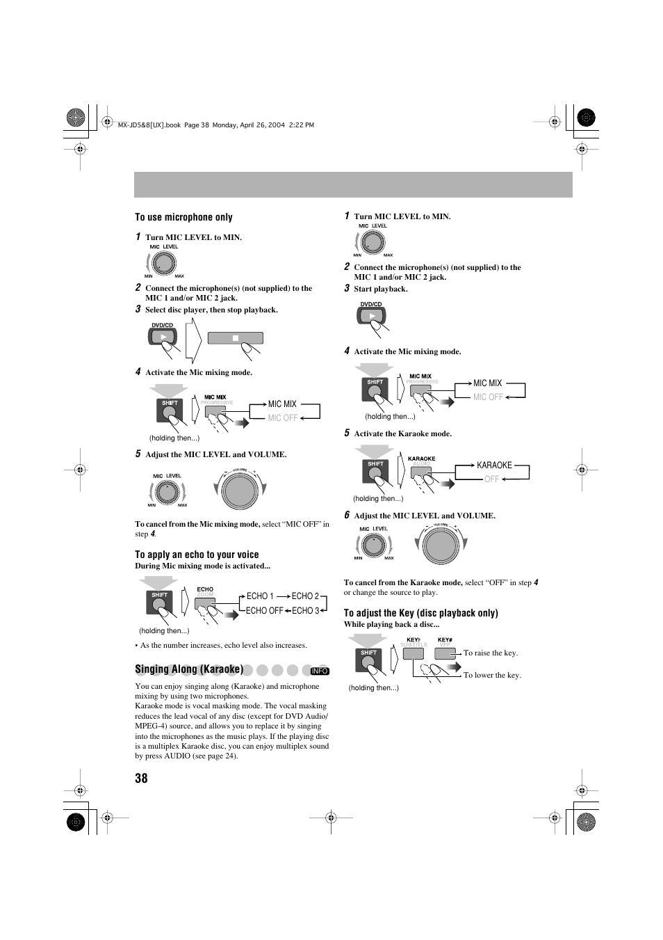 JVC CA-MXJD8 User Manual | Page 105 / 186