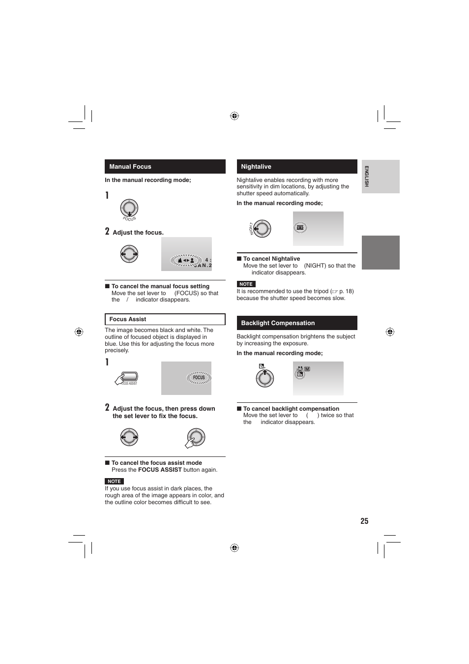 JVC Everio GZ-HD6 User Manual | Page 25 / 84