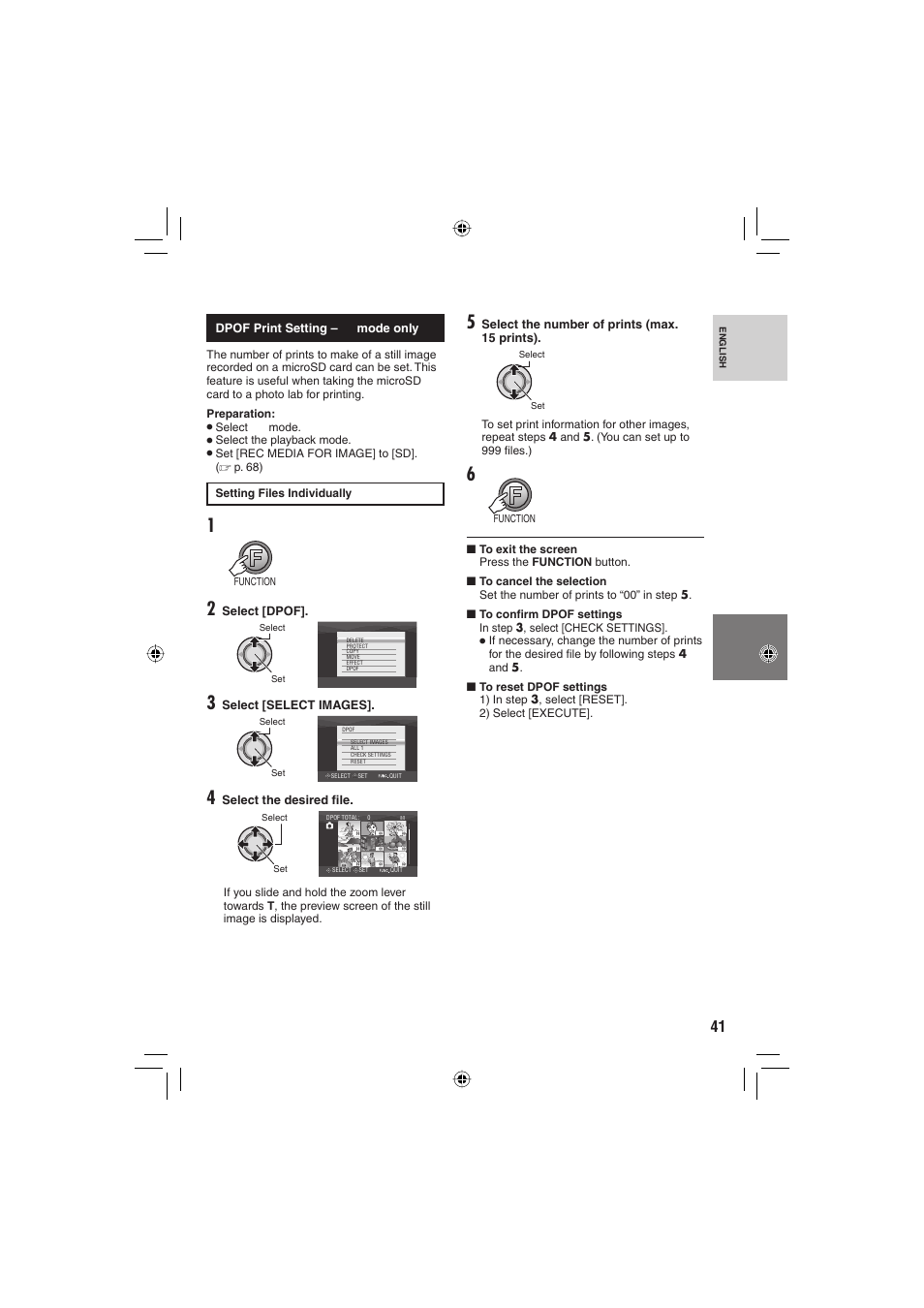 JVC Everio GZ-HD6 User Manual | Page 41 / 84