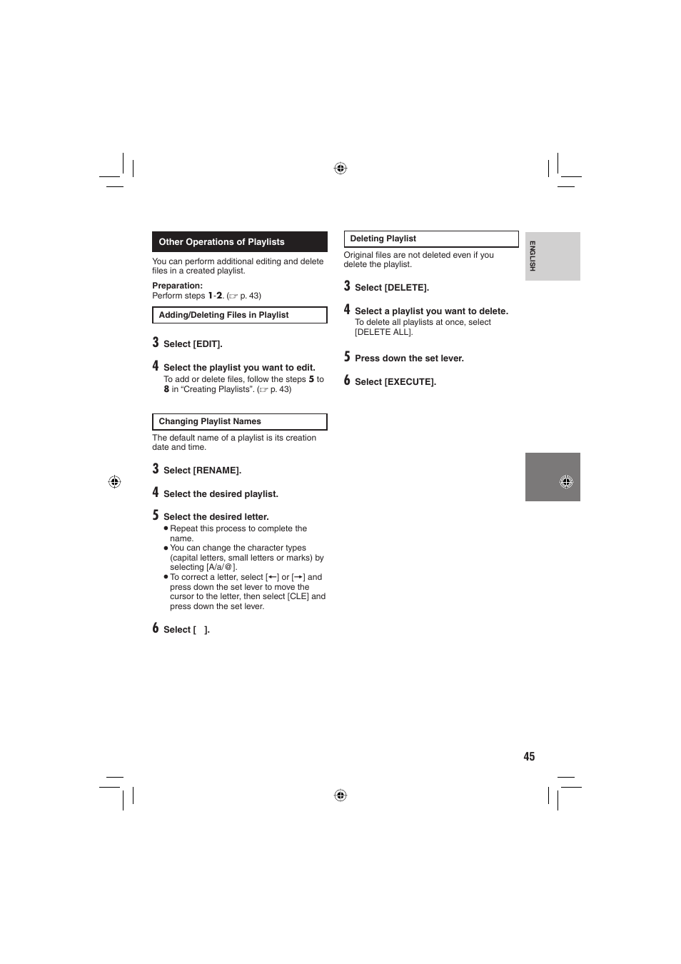 JVC Everio GZ-HD6 User Manual | Page 45 / 84
