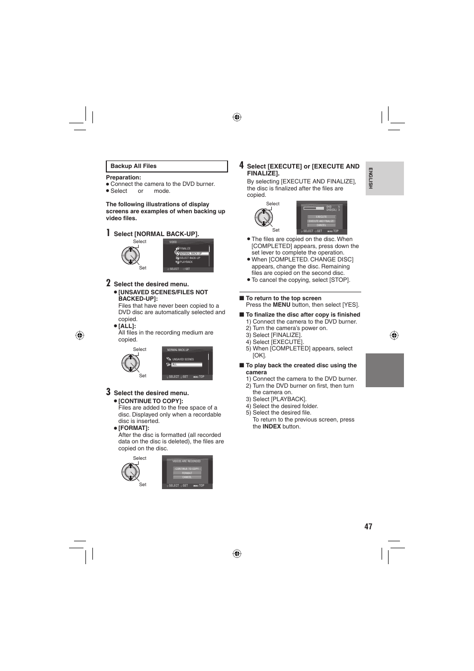 JVC Everio GZ-HD6 User Manual | Page 47 / 84