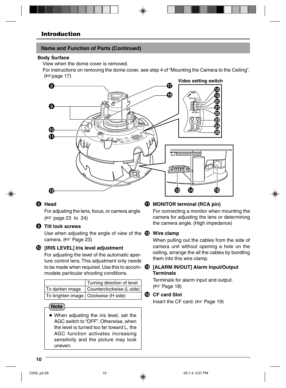 FI ( * 9 8 ! # $ % 0 | JVC VN-C205 User Manual | Page 10 / 90