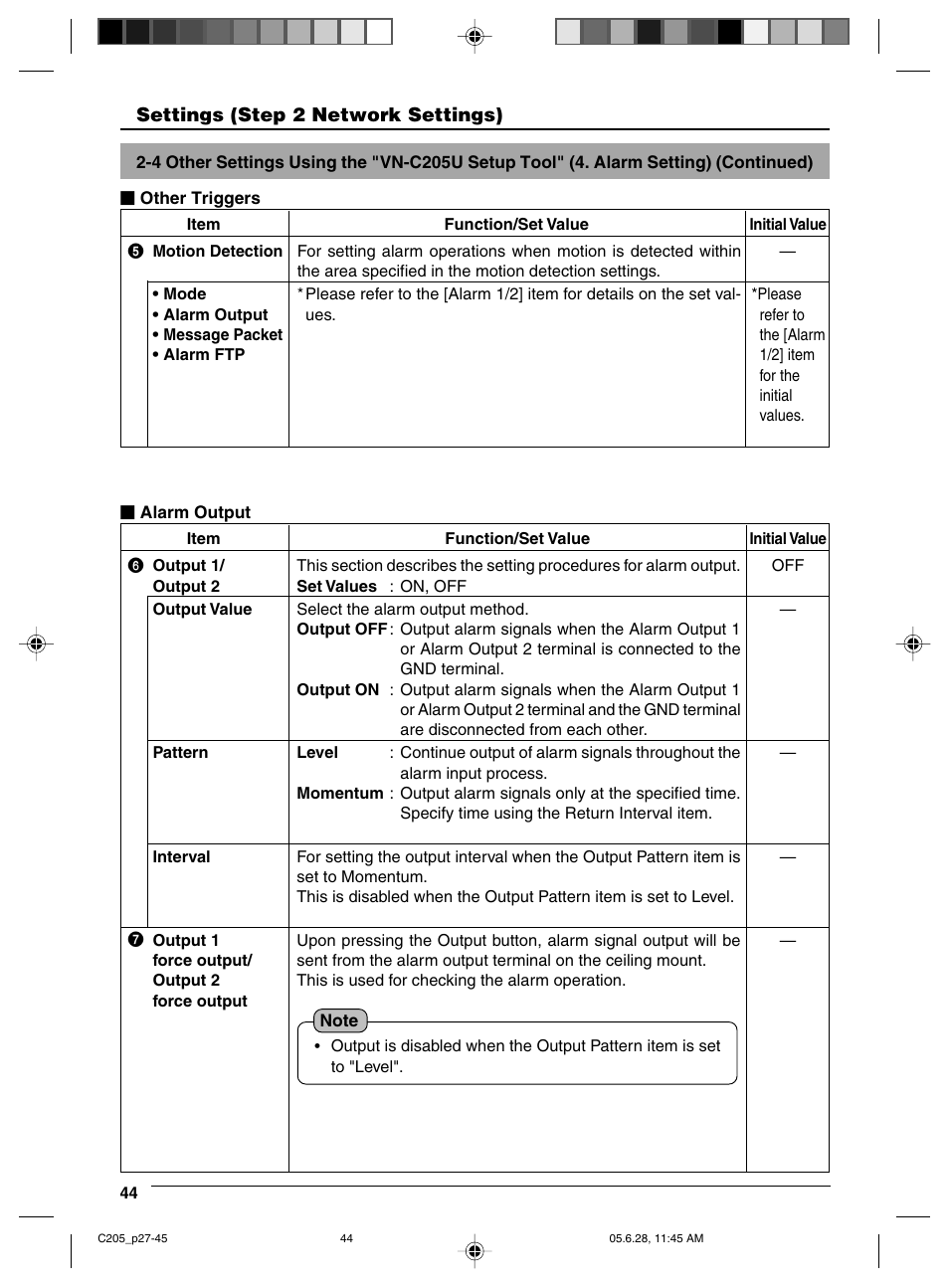 JVC VN-C205 User Manual | Page 44 / 90