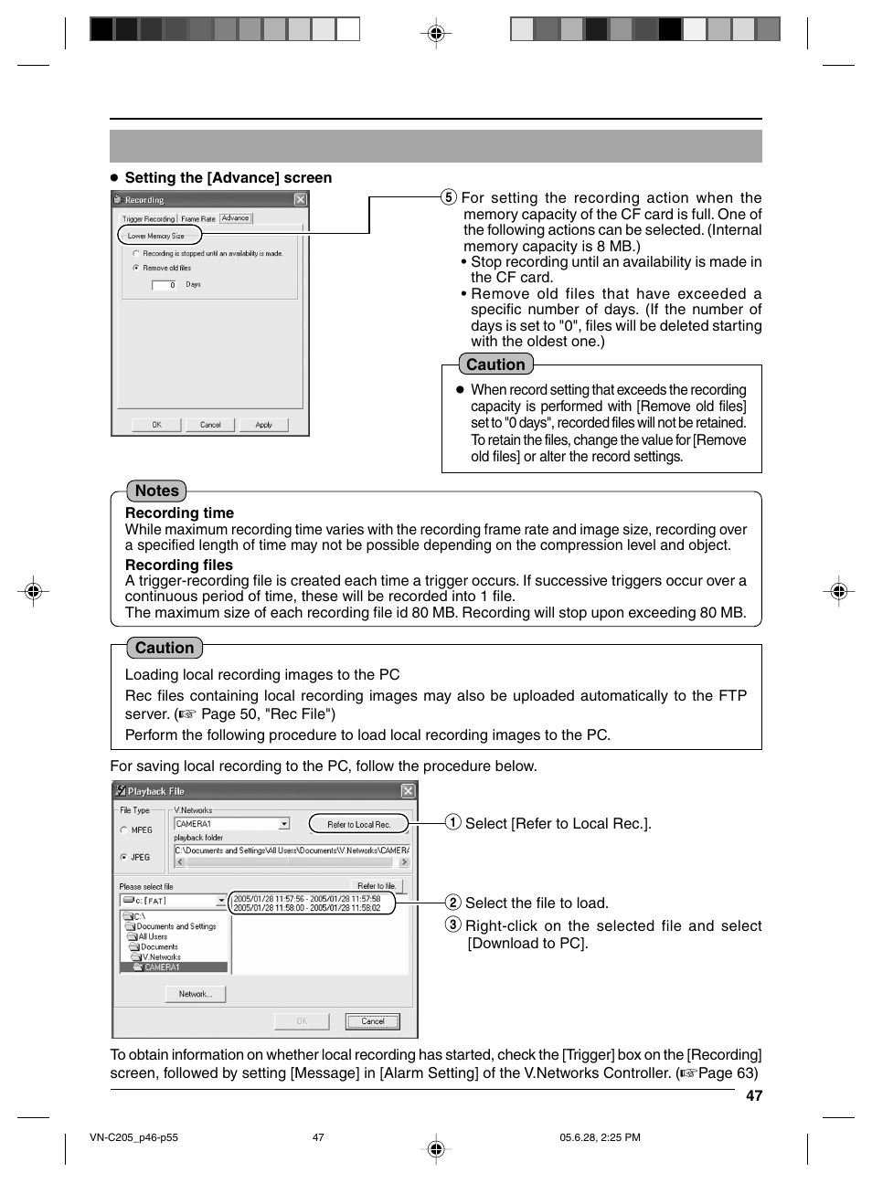 JVC VN-C205 User Manual | Page 47 / 90